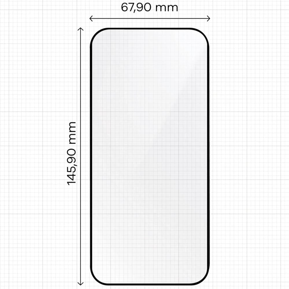 Bizon Glass Aplikátor Apple iPhone 17 Pro [2 BALENÍ] - 2