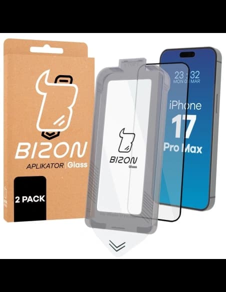 Bizon Glass Aplikátor Apple iPhone 17 Pro Max [2 BALENÍ]