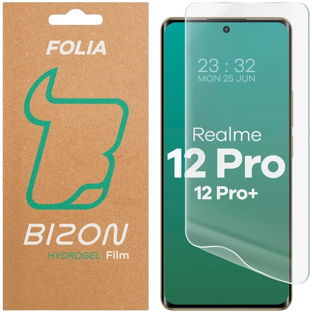 Bizon Glass Hydrogel Přední Realme 12 Pro / 12 Pro+ Plus - 1