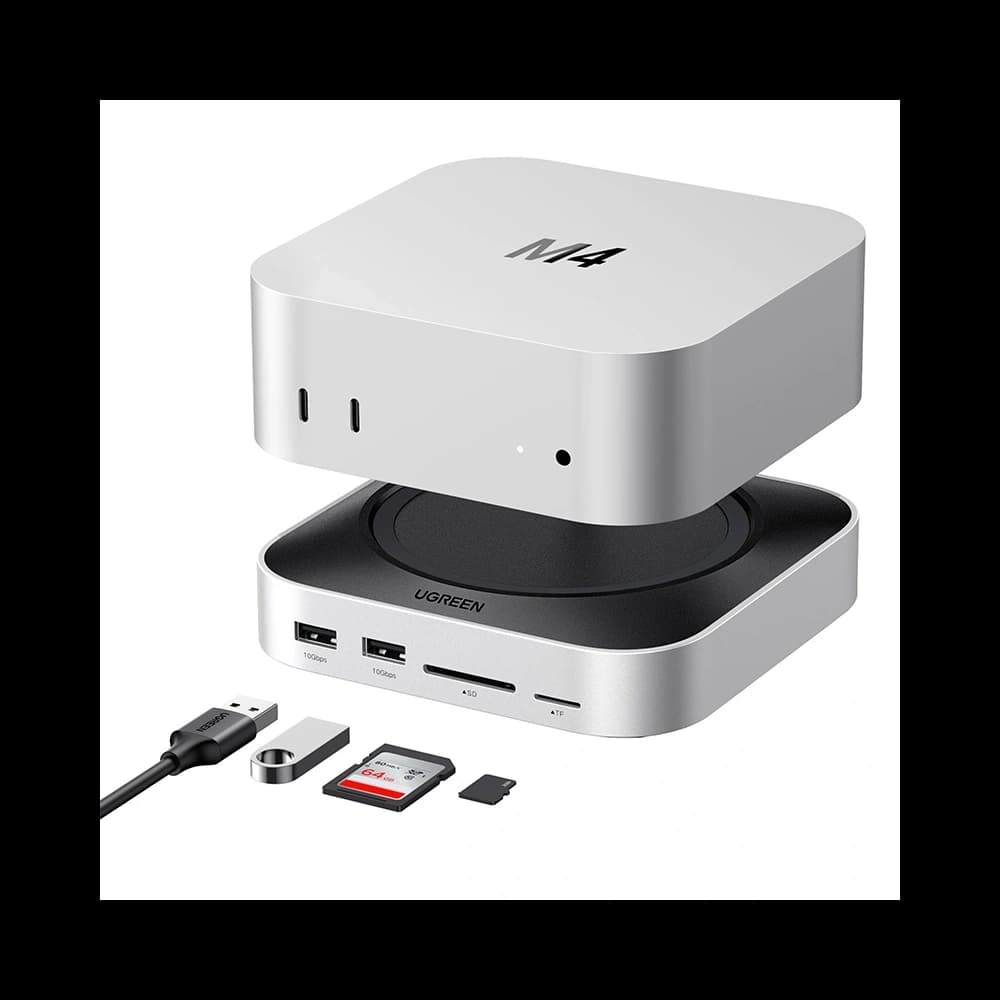 UGREEN CM841 11-in-1 dokovací stanice USB-C / 3xUSB-A 3.2, 2xUSB-C 3.2, 2xUSB-A 3.0, NVMe, SD/TF (šedá) - 1