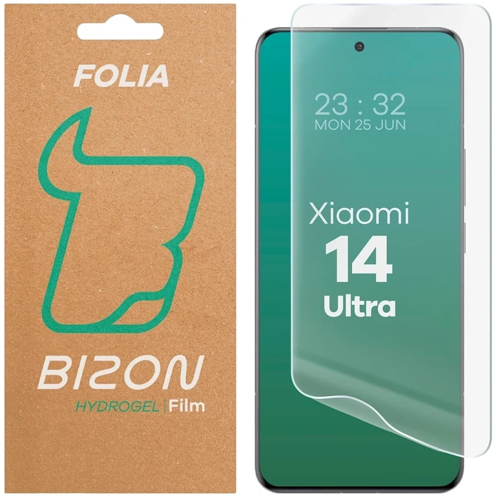 Bizon Glass Hydrogel Elülső Xiaomi 14 Ultra