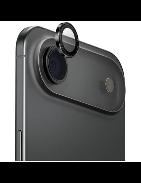 UNIQ Optix Aluminium Camera Lens Protector Apple iPhone Air with an applicator black
