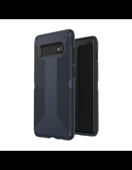 Speck Samsung Tasche Presidio Grip Galaxy S10+ Eclipse Blau/Carbon Schwarz