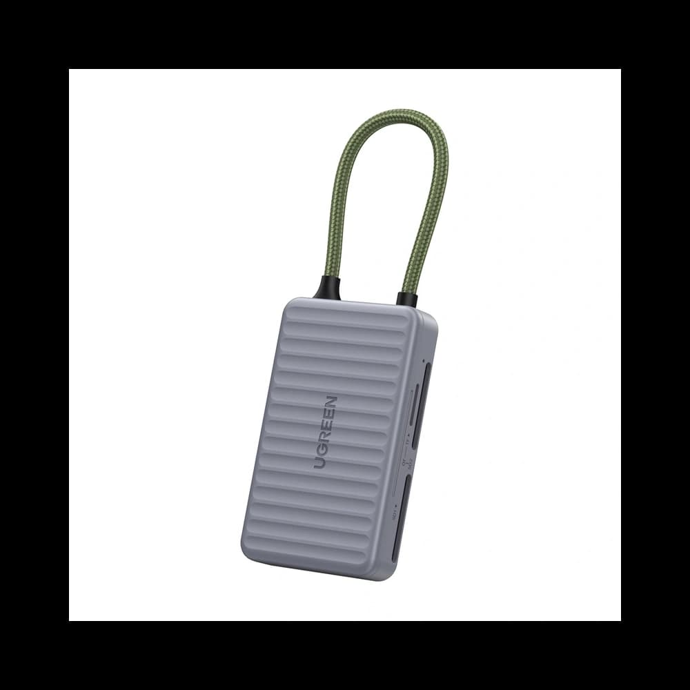 UGREEN CM868 Cititor de carduri USB-C 2xSD1xTF 170MB/s (gri) - 2