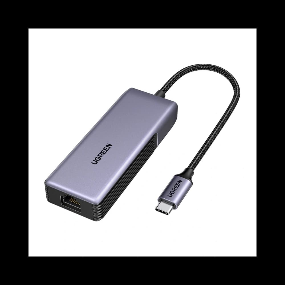 UGREEN UGCM848 USB-C / RJ45 Hálózati Adapter 5Gbps (fekete)