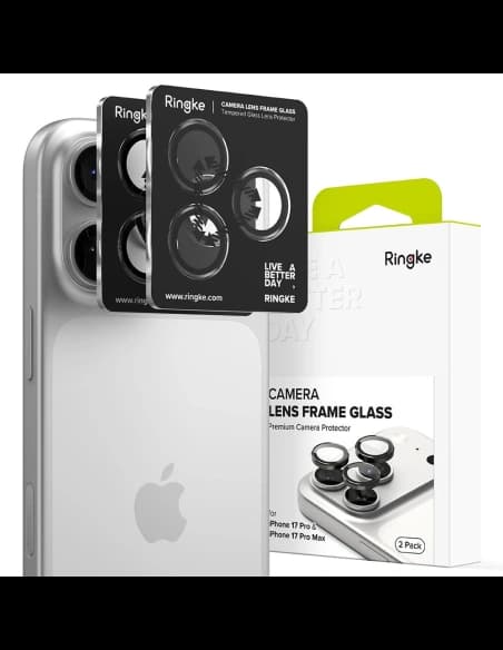 Ringke Ochranný rámeček na kameru Apple iPhone 17 Pro / 17 Pro Max Černý [2 BALENÍ]
