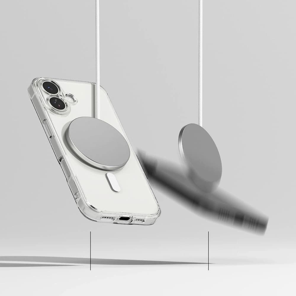Ringke Fusion Magnetic MagSafe Apple iPhone 17 Klar - 6