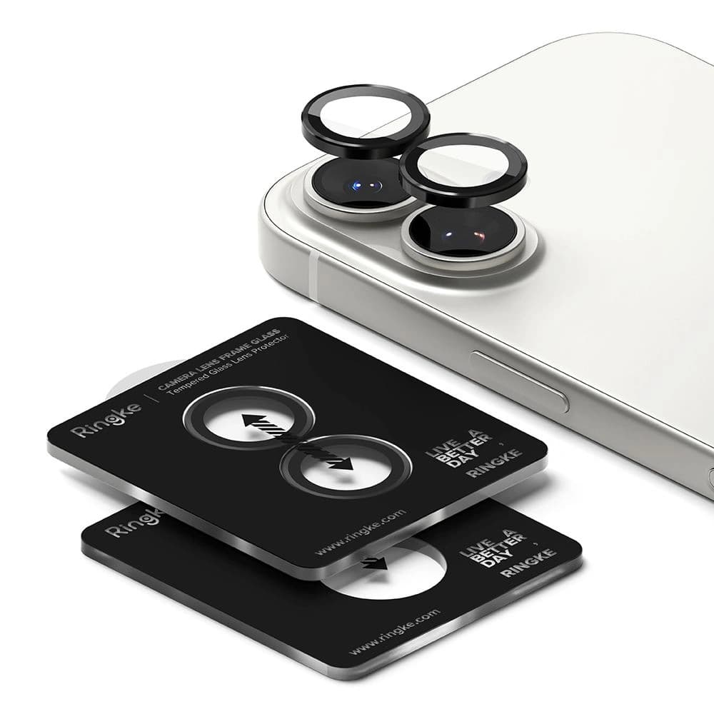 Ringke Ochranný rám na kameru Apple iPhone 17 Černý [2 BALENÍ] - 3