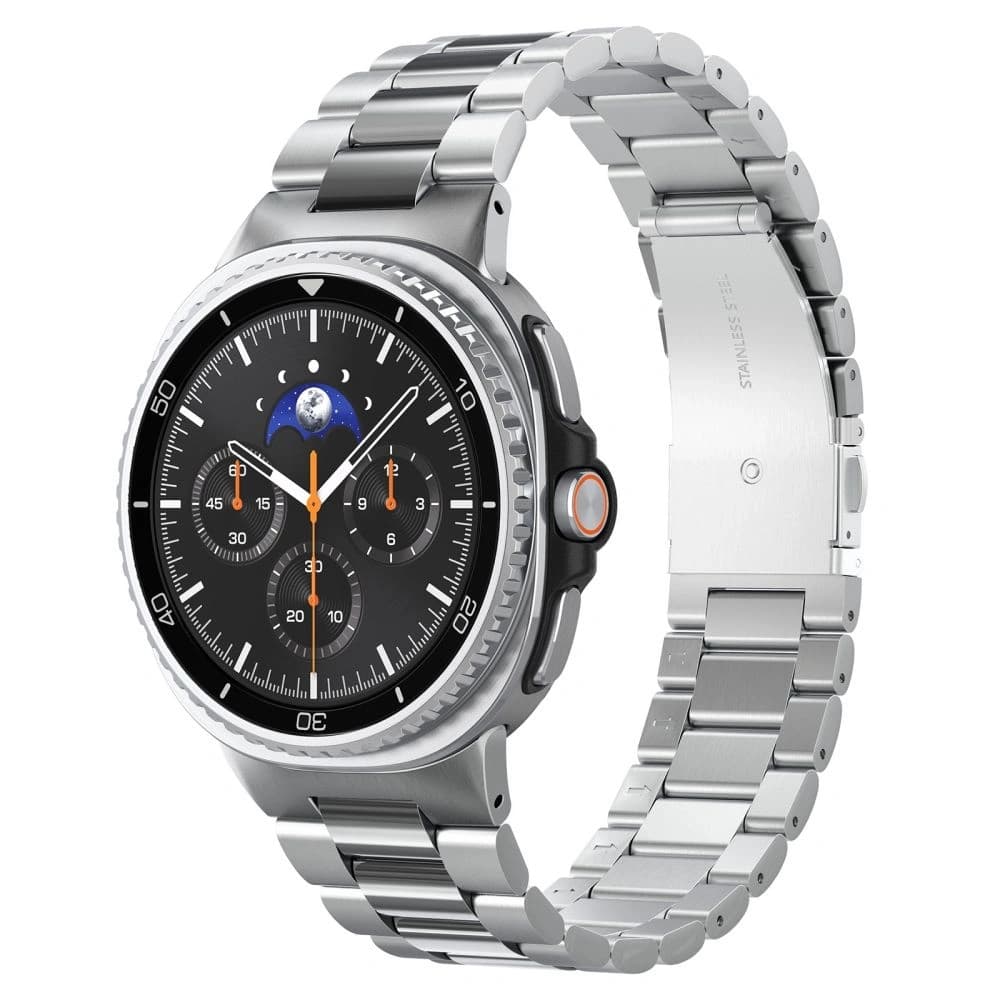 Spigen Modern Fit Band für Samsung Galaxy Watch 8 / Classic 40/44/46mm Silber - 1