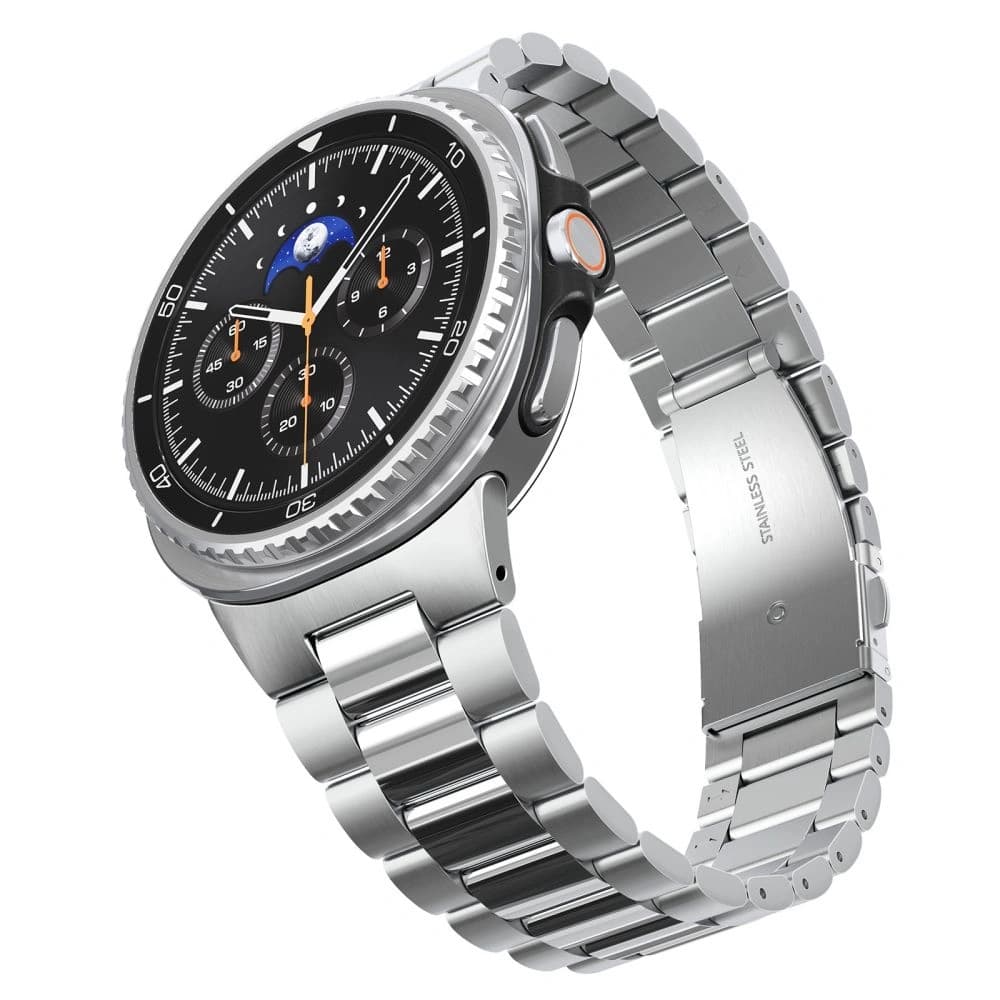 Spigen Modern Fit Band für Samsung Galaxy Watch 8 / Classic 40/44/46mm Silber - 8