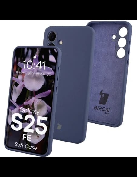 Bizon Soft Case Samsung Galaxy S25 FE navy blue
