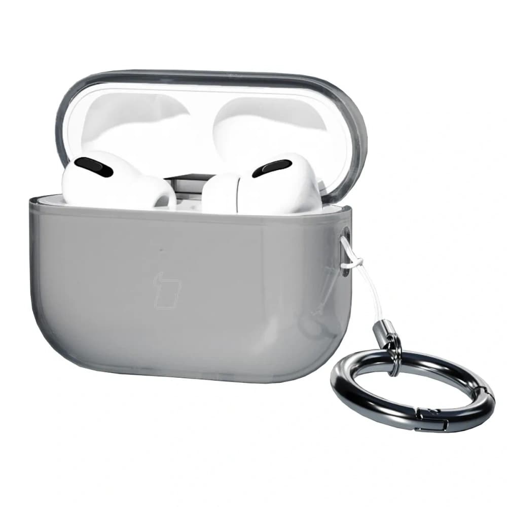 Căști Bizon Case Clear Apple AirPods Pro 3 clear-black - 1