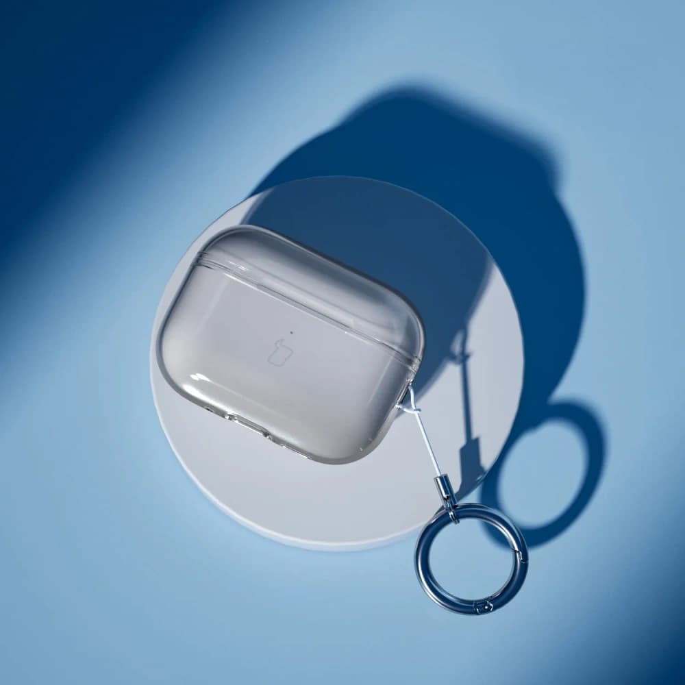 Căști Bizon Case Clear Apple AirPods Pro 3 clear-black - 4