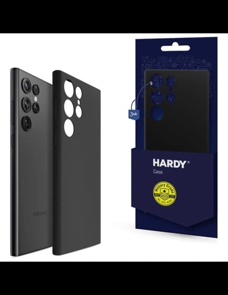 3MK Hardy silikonový MagCase pro Samsung Galaxy S24 Ultra černý