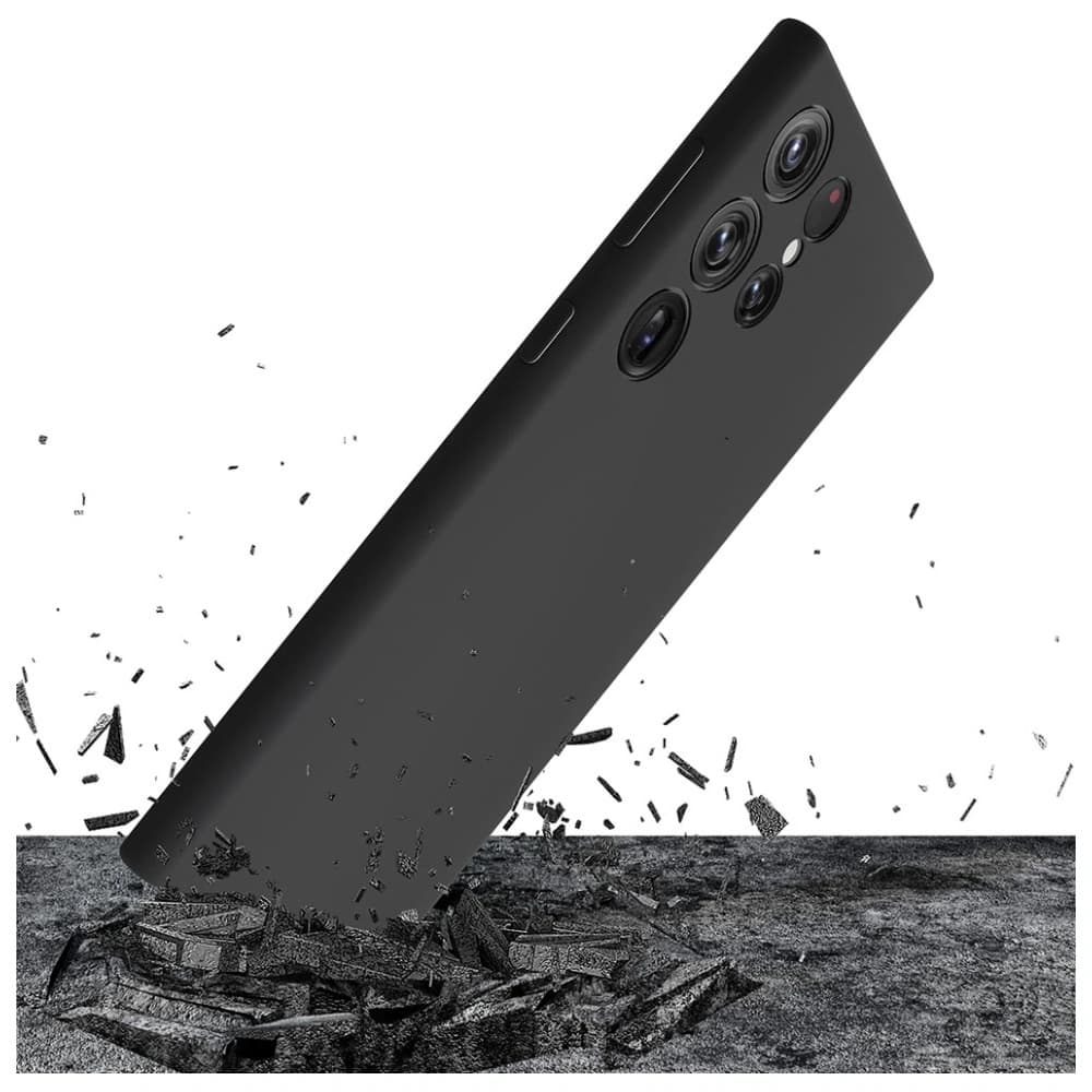 3MK Hardy silikonový MagCase pro Samsung Galaxy S24 Ultra černý - 3