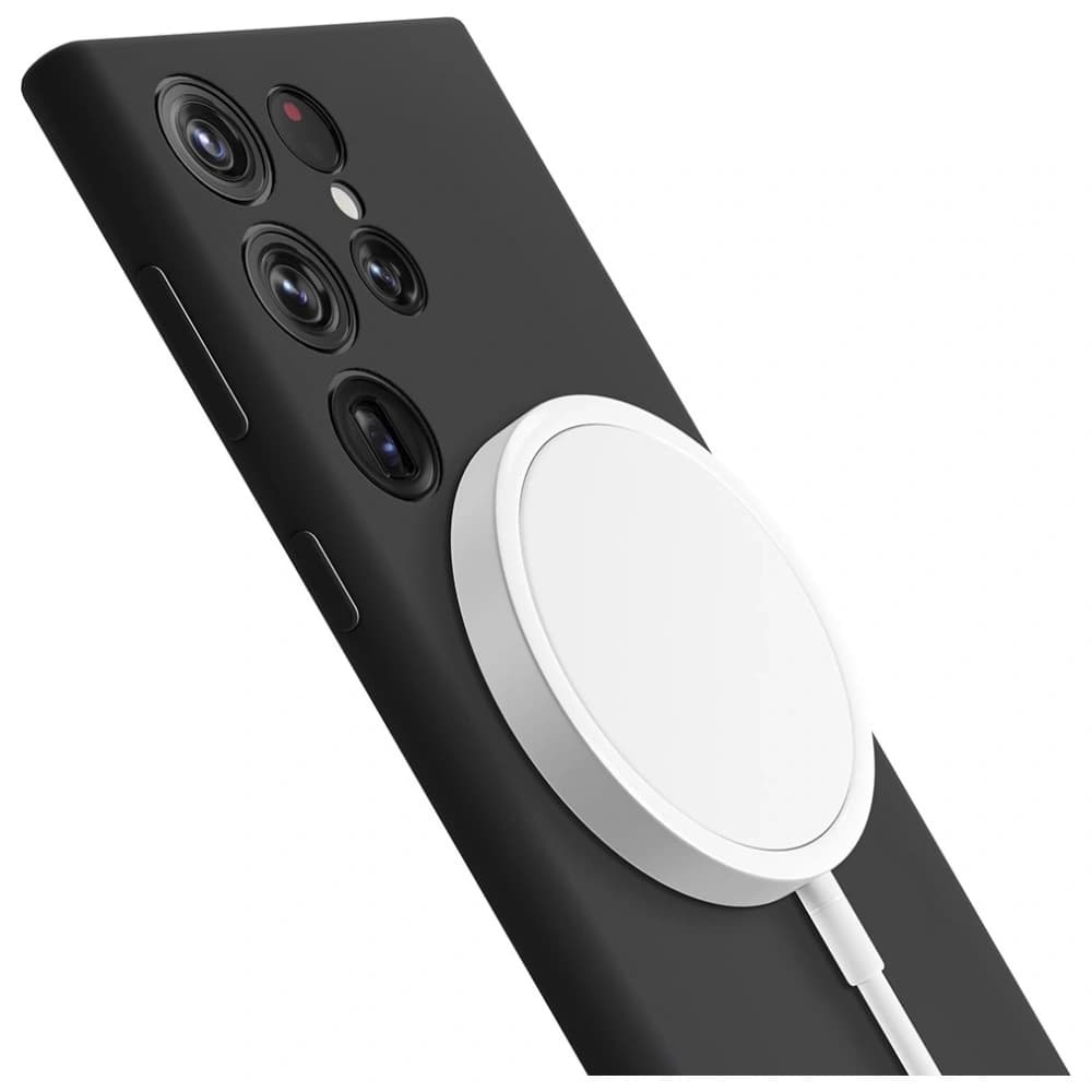 3MK Hardy silikonový MagCase pro Samsung Galaxy S24 Ultra černý - 6