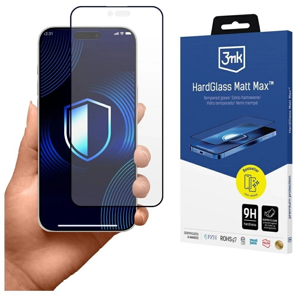 3MK HardGlass Matt Max Apple iPhone Air - 1