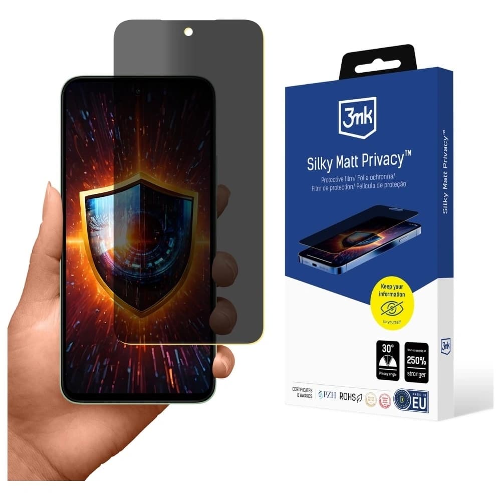 3MK HardGlass Max Privacy für Xiaomi Redmi 15 4G / 15 5G - 1