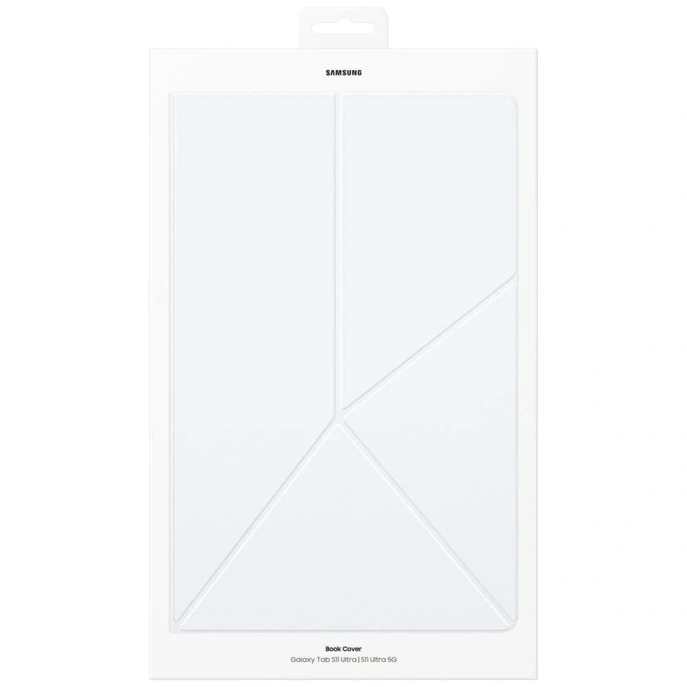 Culoare albă Samsung Smart Book Cover pentru Galaxy Tab S11 Ultra - 10