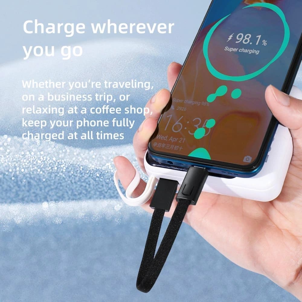 Kabel Tech-Protect Ultraboost DNA Keychain USB-C / USB-C Cable PD 60W / 3A Iron Grey - 4
