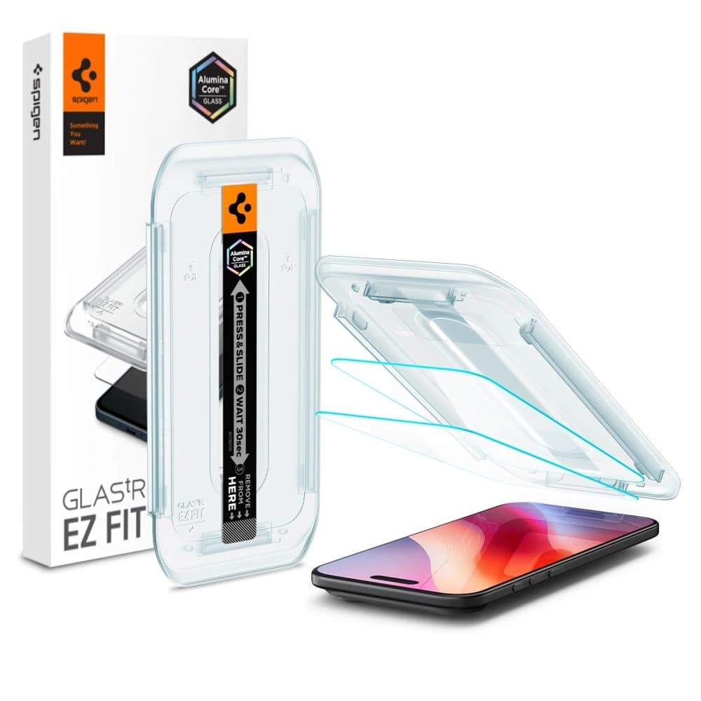 Spigen Glas.tr ez Fit Apple iPhone Air Clear [2 PACHET] - 1