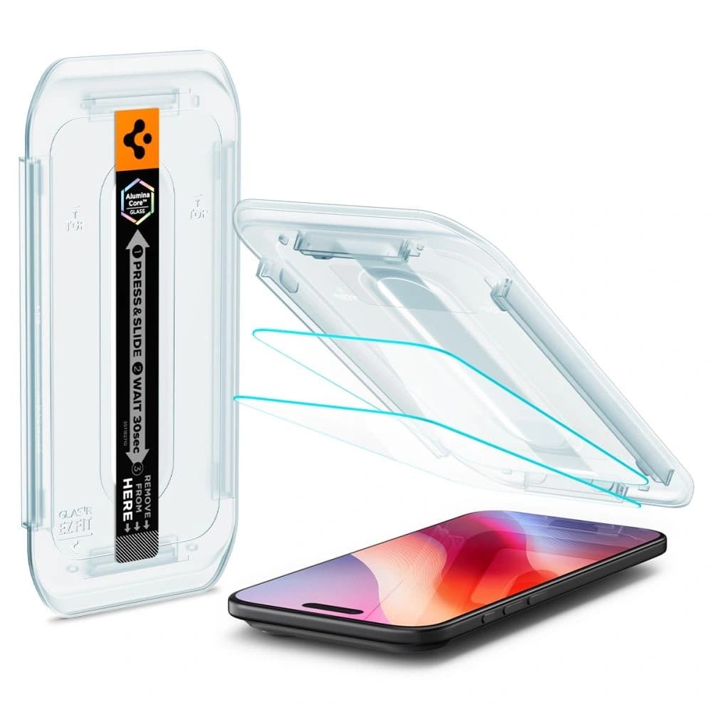 Spigen Glas.tr ez Fit Apple iPhone Air Clear [2 PACHET] - 2