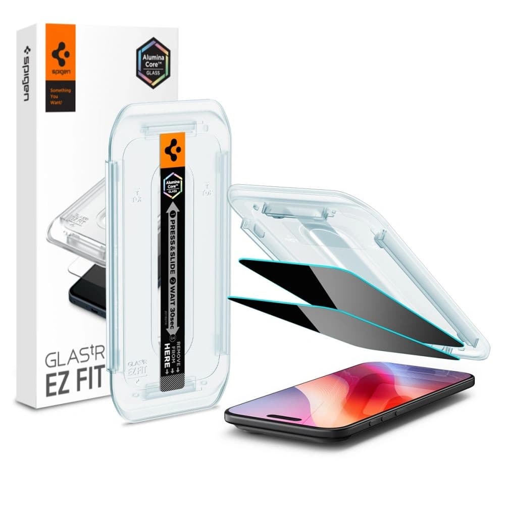 Spigen Glas.tr ez Fit Apple iPhone Air Privacy [2 PACHET] - 1
