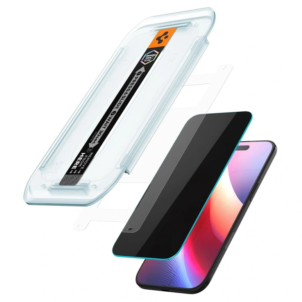 Spigen Glas.tr ez Fit Apple iPhone Air Privacy [2 PACHET] - 3