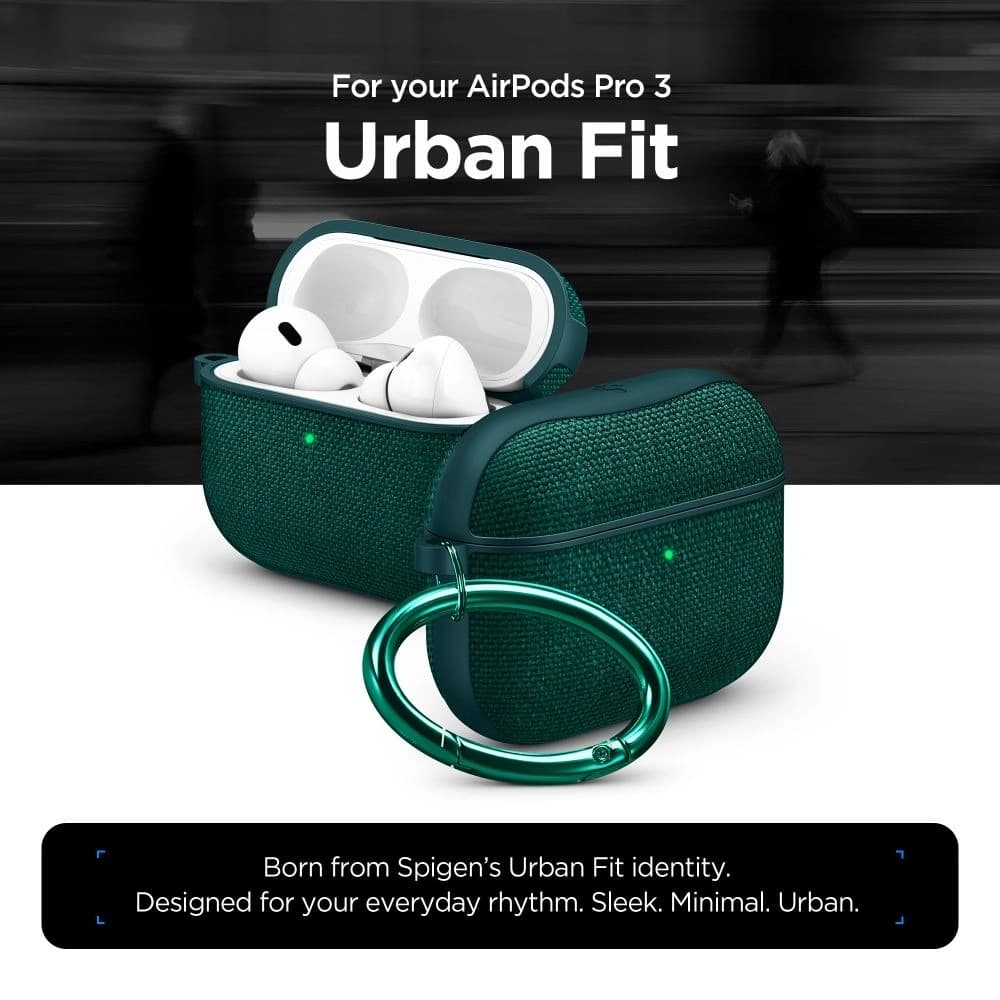 Spigen Urban Fit Apple AirPods Pro 3 Verde Mieznoapte - 10