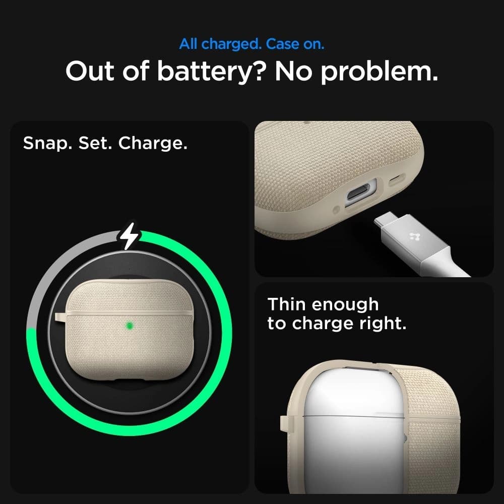 Spigen Urban Fit Apple AirPods Pro 3 Düne Beige - 14