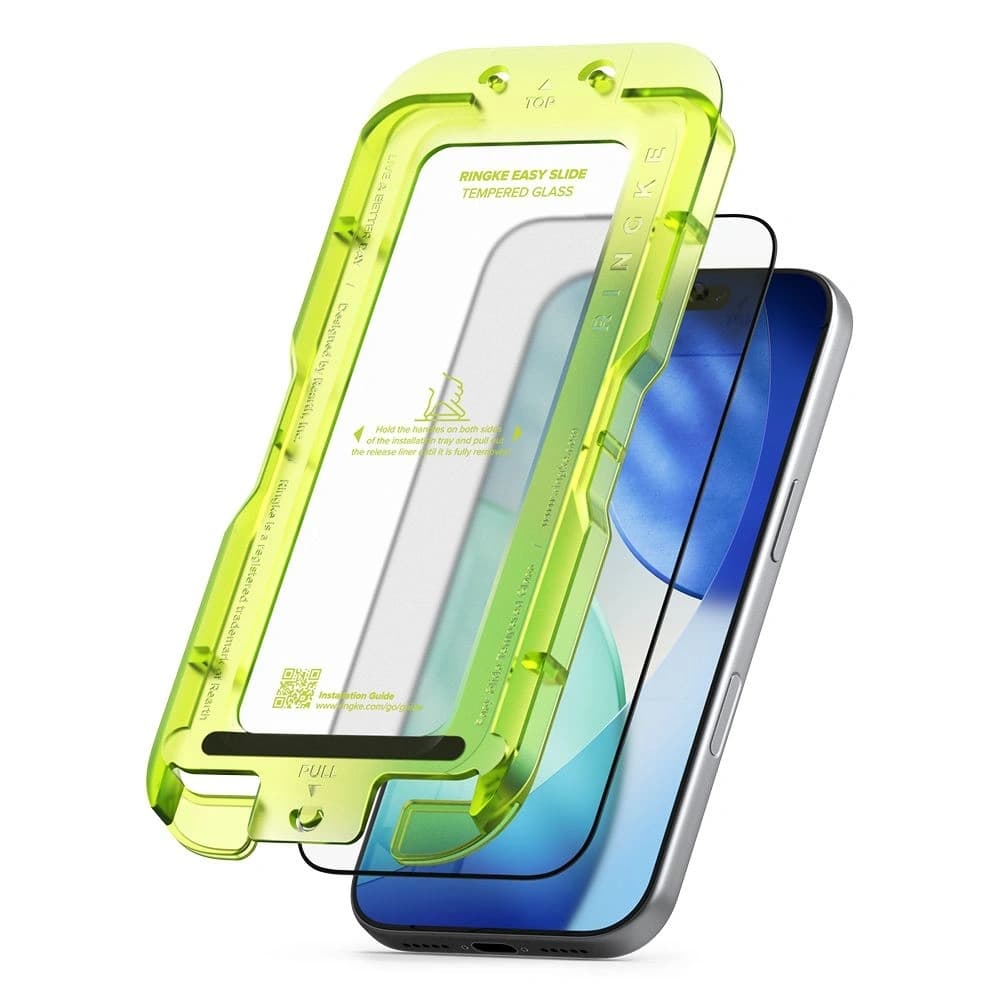 Ringke Easy SlidE Apple iPhone 17 Pro Max Fekete [2 CSOMAG] - 2