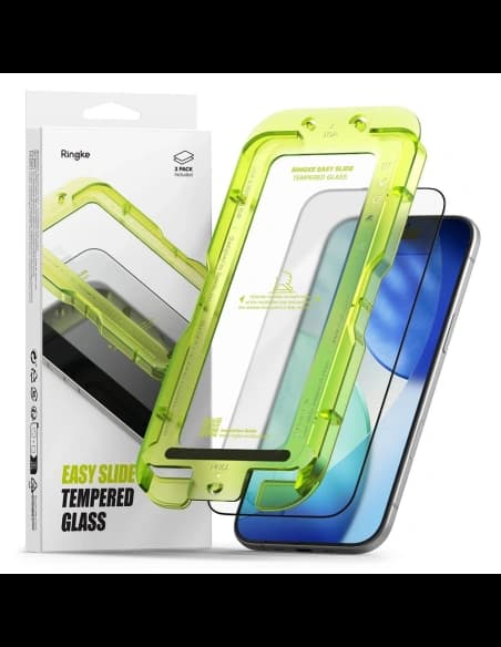 Ringke Easy Slide Apple iPhone Air Negru [2 PACHET]