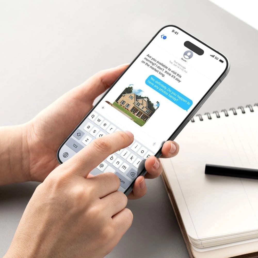 Ringke Easy Slide Apple iPhone Air Negru [2 PACHET] - 5