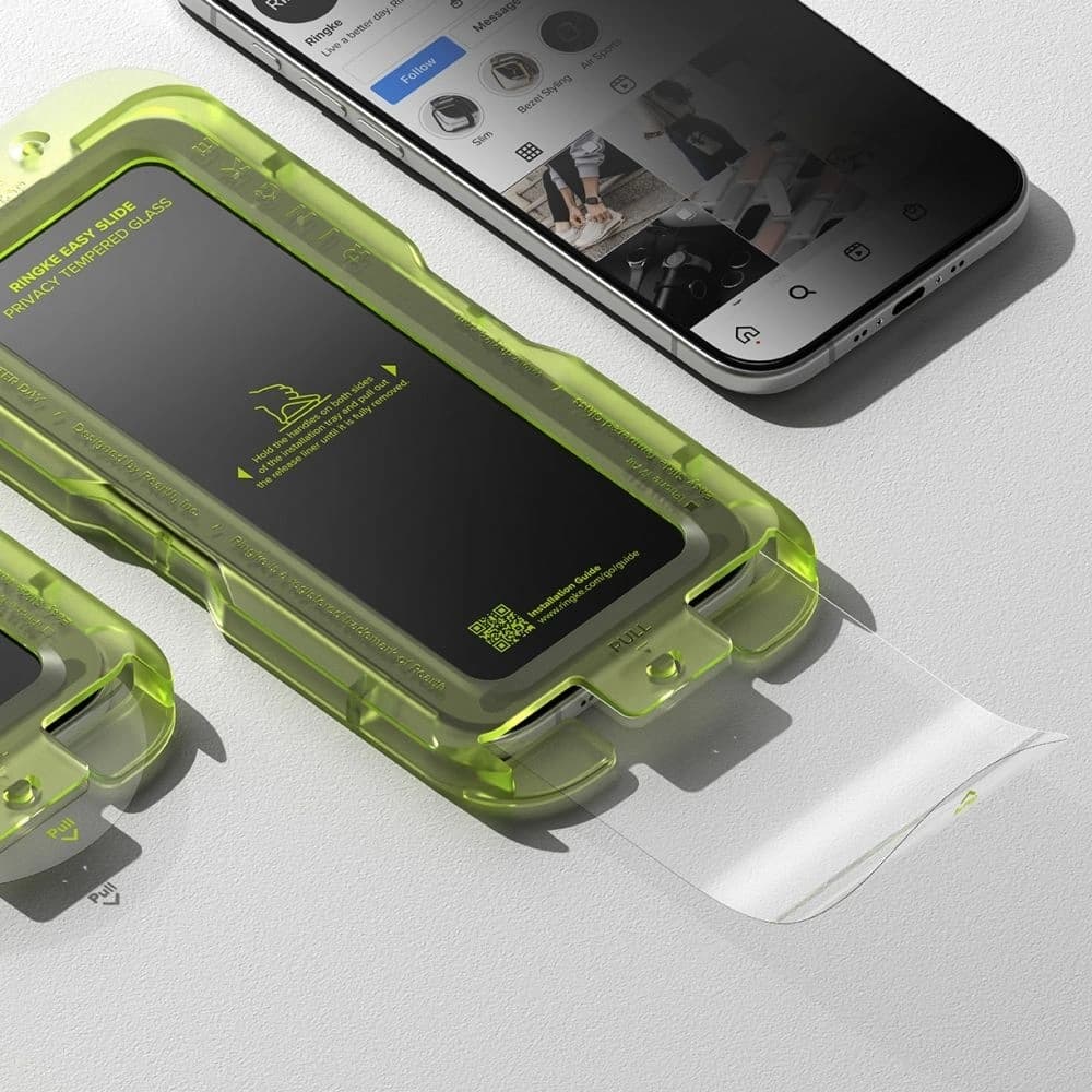 Ringke Easy Slide Apple iPhone Air Privacy [2 PACHET] - 5