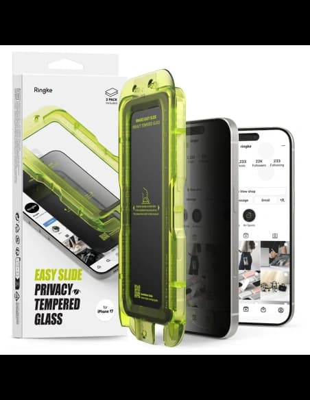 Ringke Easy Slide Apple iPhone 17 Privacy [2 PACHET]