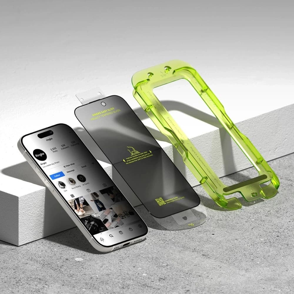 Ringke Easy Slide Apple iPhone 17 Ochrana soukromí [2 BALENÍ] - 4