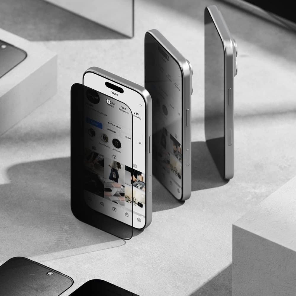 Ringke Easy Slide Apple iPhone 17 Ochrana soukromí [2 BALENÍ] - 5