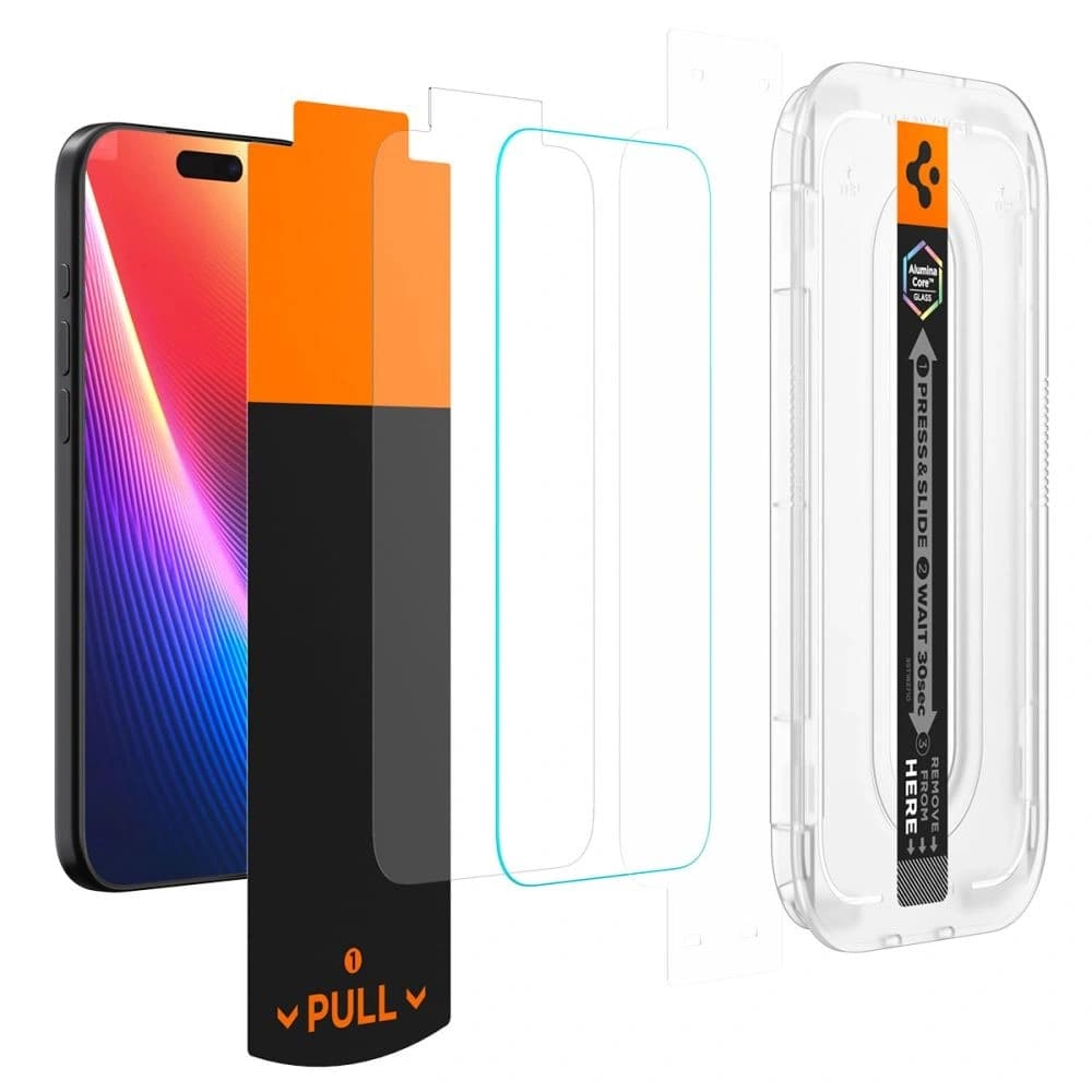 Spigen Glas.tr ez Fit Pro Apple iPhone 16 Pro Max / 17 Pro Max Privacy [2 CSOMAG] - 5