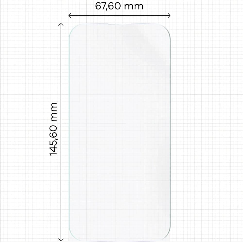 Bizon Glass Hydrogel Front Apple iPhone 16 Pro / 17 - 2