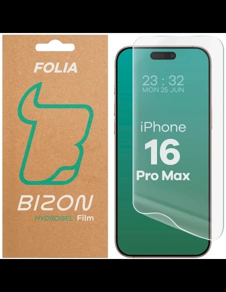 Bizon Glass Hydrogel Front Apple iPhone 16 Pro Max