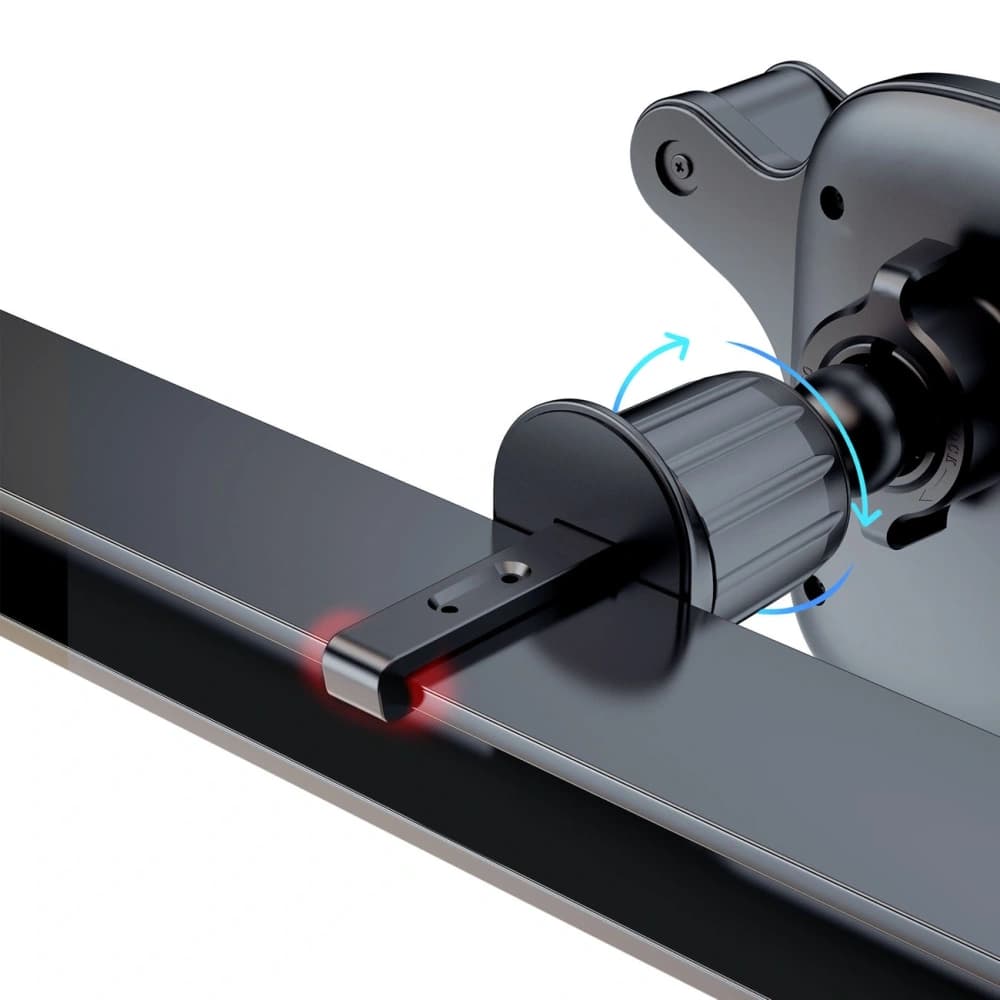 Suport pentru telefon auto DUDAO F5 Pro negru pentru ventilatia aerului - 4