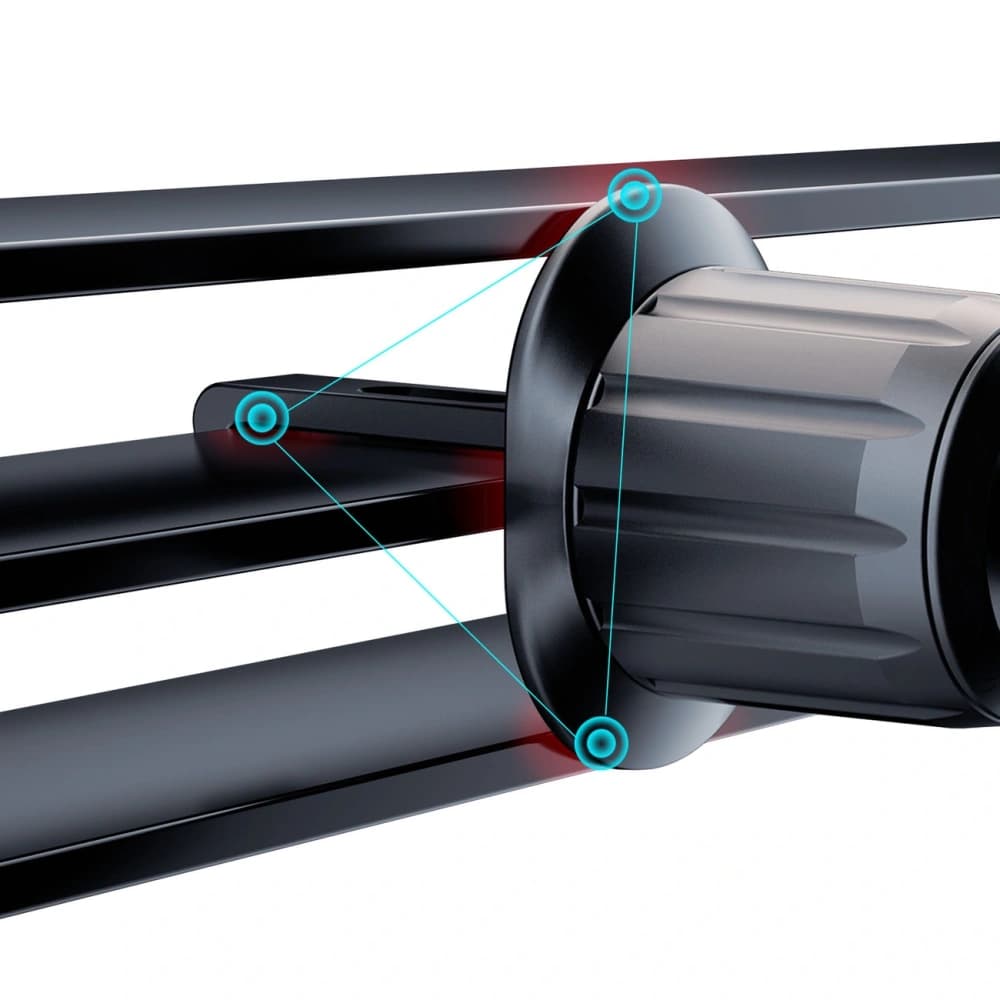 Suport pentru telefon auto DUDAO F5 Pro negru pentru ventilatia aerului - 10