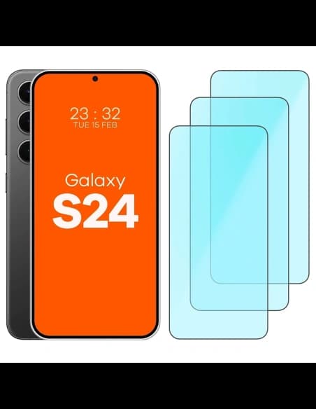 Bizon Smart 2.5D Glass Samsung Galaxy S24 [3 PACK]