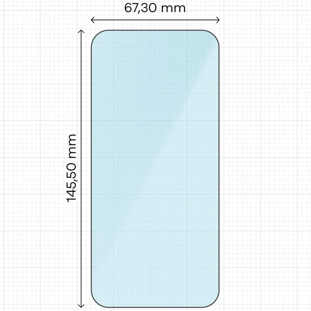 Bizon Smart 2.5D Sklo Apple iPhone 17 / 17 Pro / 16 Pro [3 BALENÍ] - 2