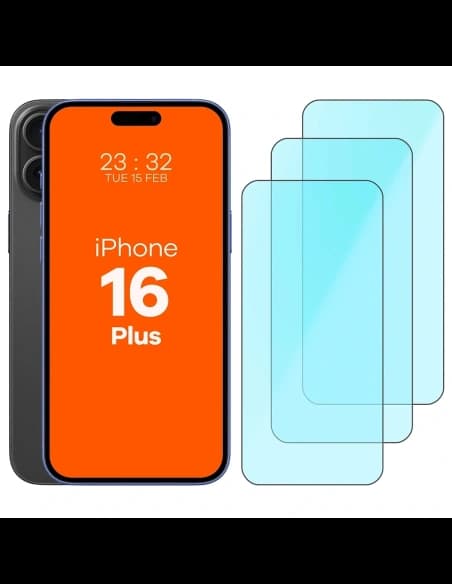 Bizon Smart 2.5D Glas Apple iPhone 16 Plus [3 PACK]