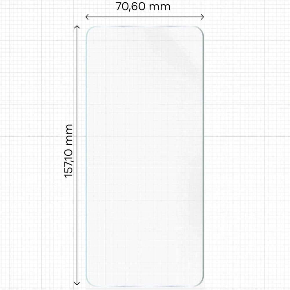 Bizon üveg hidrogel előlapi Xiaomi POCO F7 Pro / F7 Ultra - 2