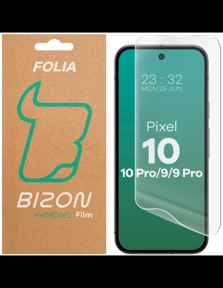 Bizon Glass Hydrogel Front Google Pixel 10 / 10 Pro / 9 / 9 Pro