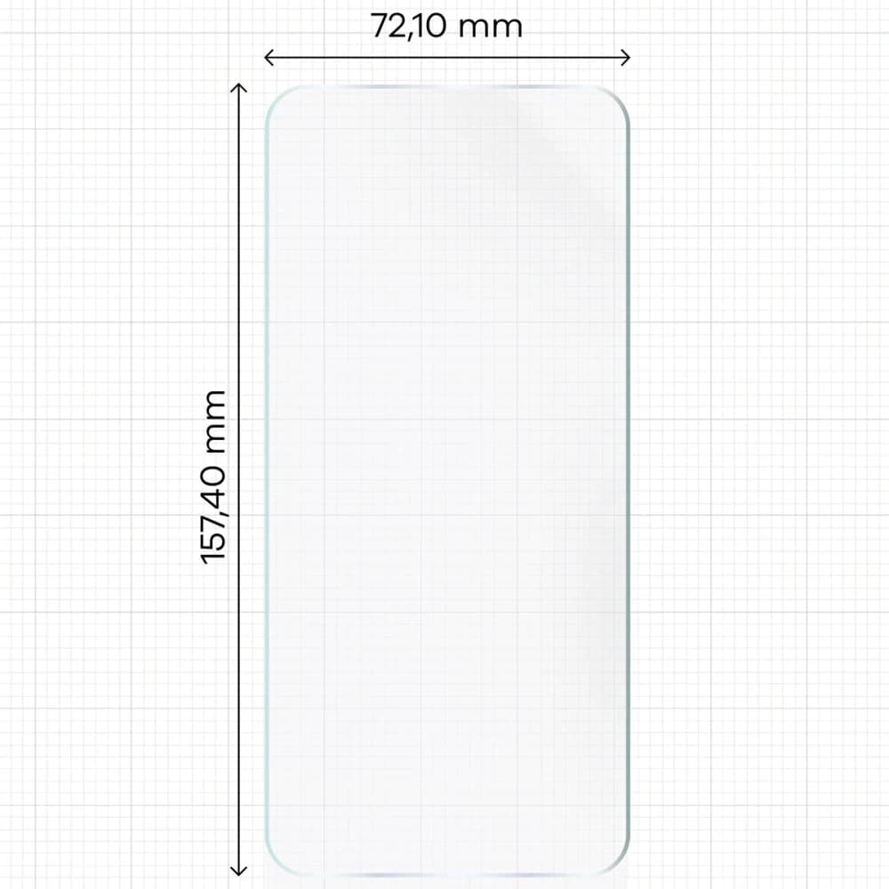 Bizon Glass Hydrogel Přední Realme GT 7 Pro - 2