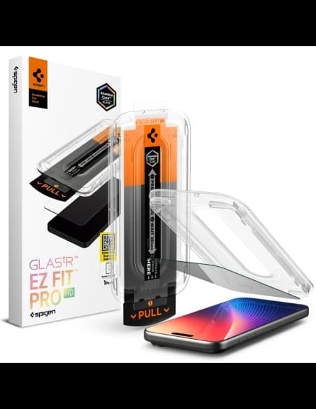 Spigen Glas.tr ez Fit Pro Apple iPhone 16 Pro / 17 / 17 Pro Privacy