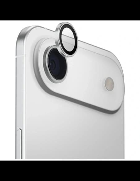 UNIQ Optix Aluminium Camera Lens Protector Apple iPhone Air with an applicator silver